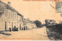 LONGPRE-les-CORPS-SAINTS : Route D'abbeville - Etat - Other & Unclassified