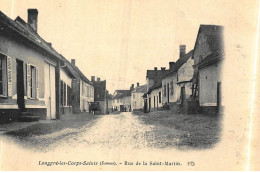 LONGPRE-les-CORPS-SAINTS : Rue De La Saint-martin - Etat - Sonstige & Ohne Zuordnung