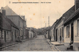 LONGPRE-les-CORPS-SAINTS : Rue De La Poste - Tres Bon Etat - Other & Unclassified