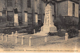 LONGPRE-les-CORPS-SAINTS : Monument élevé à La Mémoire Des Enfants Du Pays Tués à L'ennemi - Etat - Sonstige & Ohne Zuordnung