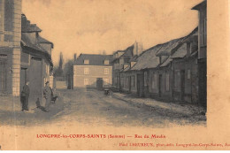 LONGPRE-les-CORPS-SAINTS : Rue Du Moulin - Tres Bon Etat - Otros & Sin Clasificación