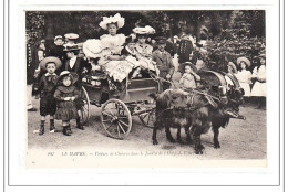 LE HAVRE : Voiture De Chevres Dans Le Jardin De L'hotel-de-ville - Tres Bon Etat - Zonder Classificatie