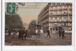 LE HAVRE : Hotel De Ville Et Rue Thiers - Tres Bon Etat - Altri & Non Classificati