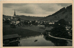 Oberstaufen, Allgäu, Badeanstalt - Oberstaufen