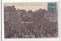 LE MANS : Place De L'eperon Un Jour Du Marché - Tres Bon Etat - Le Mans