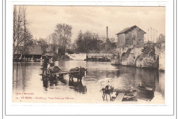 LE MANS : Vieux Pont Sur L'huisne - Tres Bon Etat - Autres & Non Classés