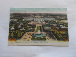 PANORAMA DE VERSAILLES ( 78 Yvelines ) PANORAMIC VIEW OF VERSAILLES VUE COLORISER 1920 - Versailles (Castello)