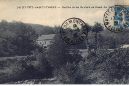 LE MAYET-de-MONTAGNE : Vallée De La Besbre Et Pont - Etat - Autres & Non Classés