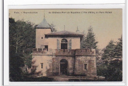 ILE D'ELBE : Reproduction Du Chatea-fort De Napoléon, Au Parc Noisot - Tres Bon Etat - Otros & Sin Clasificación