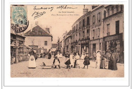 LA FERTE-GAUCHER : Place Montesquiou Et Rue D'alma - Tres Bon Etat - Sonstige & Ohne Zuordnung