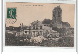 LA FORET LE ROI - L'Eglise Et La Mairie - Très Bon état - Autres & Non Classés