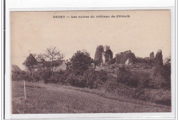 GRURY : Les Ruines Du Chateau De Faulin - Tres Bon Etat - Altri & Non Classificati