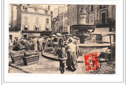 LAGNY : Le Marché, Place De La Fontaine - Tres Bon Etat - Sonstige & Ohne Zuordnung