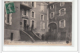 LARGENTIERE - L'Hôtel Des Postes, Inauguré Le 27 Août 1905 Par M. Clémentel, Ministre - Très Bon état - Largentiere