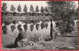 Saint-Eusèbe (71) - Aux Environs Du Creusot - Étang De Parizenet Avec Deux Pêcheurs - Otros & Sin Clasificación