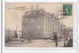 HAUTMONT : Square Du Monument Et Bureaux Des Usines De La Providence - Tres Bon Etat - Autres & Non Classés