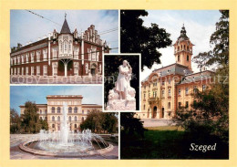 73631841 Szeged Sehenswuerdigkeiten Gebaeude Denkmal Statue Wasserspiele Szeged - Hungría