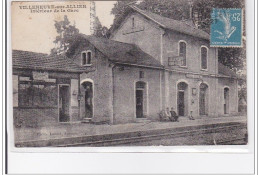 FRANCE : VILLENEUVE-sur-ALLIER : Interieur De La Gare - Tres Bon état - Sonstige & Ohne Zuordnung