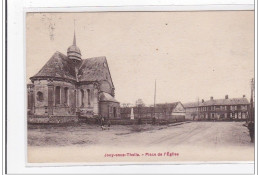 JOUY-sous-THELLE : Place De L'eglise - Tres Bon Etat - Autres & Non Classés