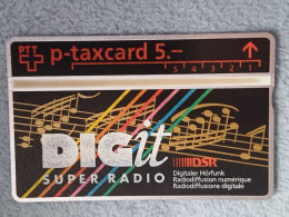 SWITZERLAND - V-054B - DIGit Super Radio - 3.000EX. - Zwitserland