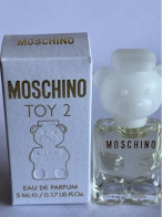 MOSCHINO   ** TOY 2 - EAU DE PARFUM  **  TRES BELLE MINIATURE DE COLLECTION - Modernes (à Partir De 1961)