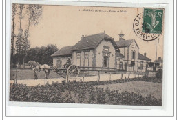 GARNAY - Ecoles Et Mairie - état - Sonstige & Ohne Zuordnung