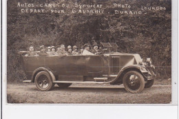 GAVARNIE : Auto-cars Du Syndicat, Depart Pour Gavarnie, Photo, Durano - Tres Bon Etat - Gavarnie