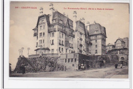 GRANVILLE : Le Normandy-hotel, Cote De La Route De Coutance - Tres Bon Etat - Granville