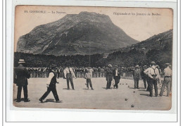 GRENOBLE - Le Neyron - L'Esplanade Et Les Joueurs De Boules - Très Bon état - Grenoble