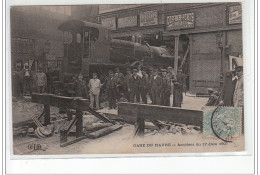 Gare Du HAVRE - Accident Du 17 Juin 1907 - état - Estaciones