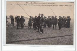 Grandes Manoeuvres De Picardie - Le Cdt Winterfeld, Officier Allemand à BRIOT - AVIATION - Très Bon état - Grandvilliers