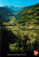 73631651 Winklern Moelltal Panorama Blick Ins Moelltal Alpen Lienzer Dolomiten W - Otros & Sin Clasificación