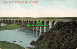 R589185 Royal Border Bridge. Berwick On Tweed. Grahams Series. Morpeth. No. 381 - Mondo