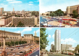 73631638 Warszawa Stadtpanorama Platz Der Verfassung Strassenpartien Hochhaus Wa - Pologne