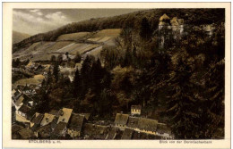 Stolberg A H. Blick Von Der Dornröschenbank - Stolberg (Harz)