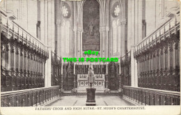 R589190 Fathers Choir And High Altar. St. Hughs Charterhouse - Mondo
