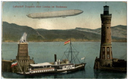 Zeppelin über Lindau - Luchtschepen