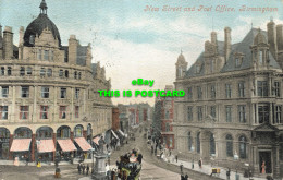 R588827 New Street And Post Office. Birmingham. Valentines Series. 1904 - Monde