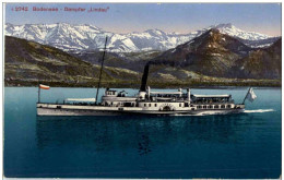 Bodensee Mit Dampfer Lindau - Passagiersschepen
