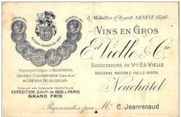 Neuchatel - Vins En Gros Ed Vielle - Neuchâtel