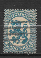 FINLANDE  : N° 72 "  " ARMOIRIES " - Used Stamps