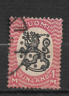 FINLANDE  : N° 77    " ARMOIRIES " - Used Stamps