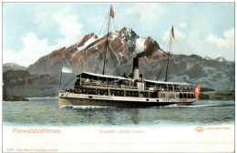 Vierwaldstättersee - Dampfer Luzern - Passagiersschepen