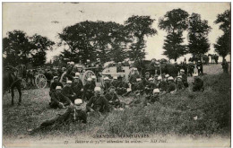 Grandes Manoeuvres - Batterie De 75 Mm Attendant Les Ordres - Manoeuvres