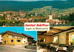 73631460 Aigen Muehlkreis Gasthof Pension Schiffner Panorama Aigen Muehlkreis - Autres & Non Classés