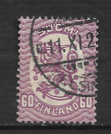 FINLANDE  : N°   104    " ARMOIRIES " - Used Stamps