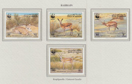 BAHRAIN 1993 WWF Animals Antilopes Mi 511-514 MNH(**) Fauna 831 - Ungebraucht