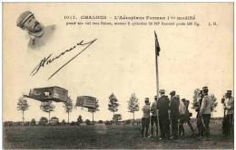 Chalons - L Aeroplane Farman - Autres & Non Classés