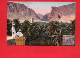 18686  OASIS    (2 Scans )  (1923 Dans La Correspondance Sousse  Tunisie) - Tunesië