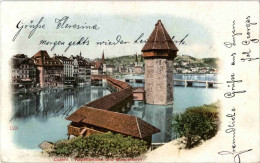 Luzern - Kapellbrücke Und Wasserturm - Lucerne